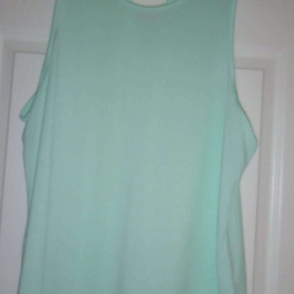 Womens Mint Green tank top